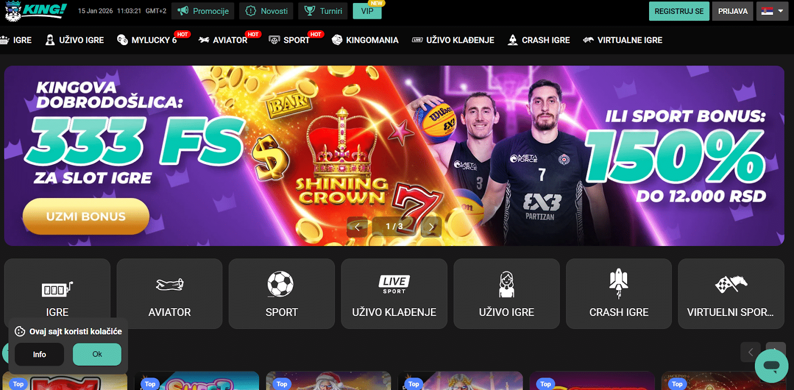 trusted King Casino free spins bonus offer in Australia